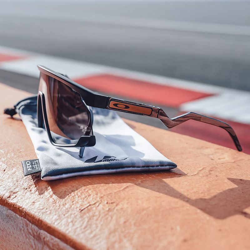 Oakley Bxtr Moto GP matt schwarz/prizm schwarz Sonnenbrille 11