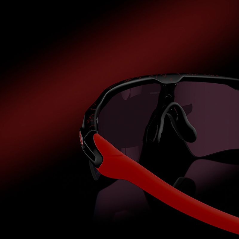 Oakley Radar EV Pfad 100 Diebe matte schwarz/prizm Straße Sonnenbrille 4