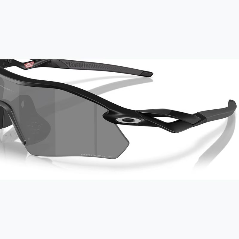 Oakley Radar Plate mattschwarz/prizm schwarz polarisierte Sonnenbrille 6
