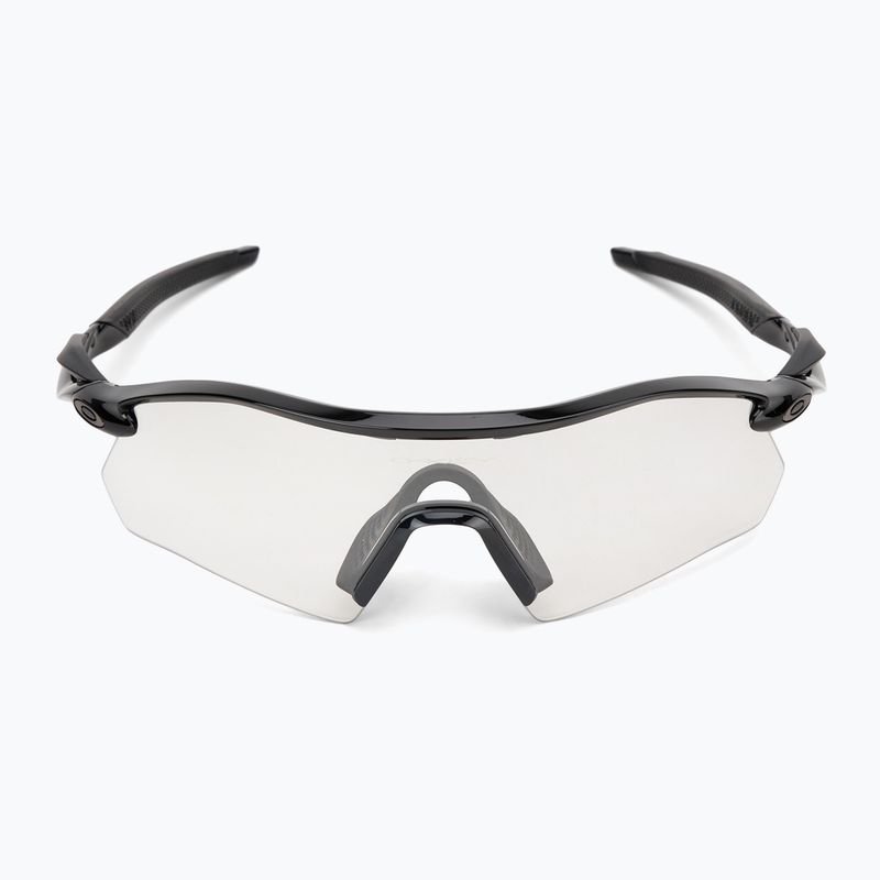 Oakley Radar Plate poliert schwarz/klar bis schwarz irid phototrope Sonnenbrille 3