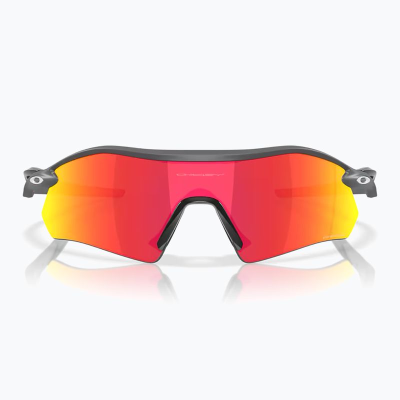 Oakley Radar Plate mattem Kohlenstoff/prizm Rubin Sonnenbrille 2