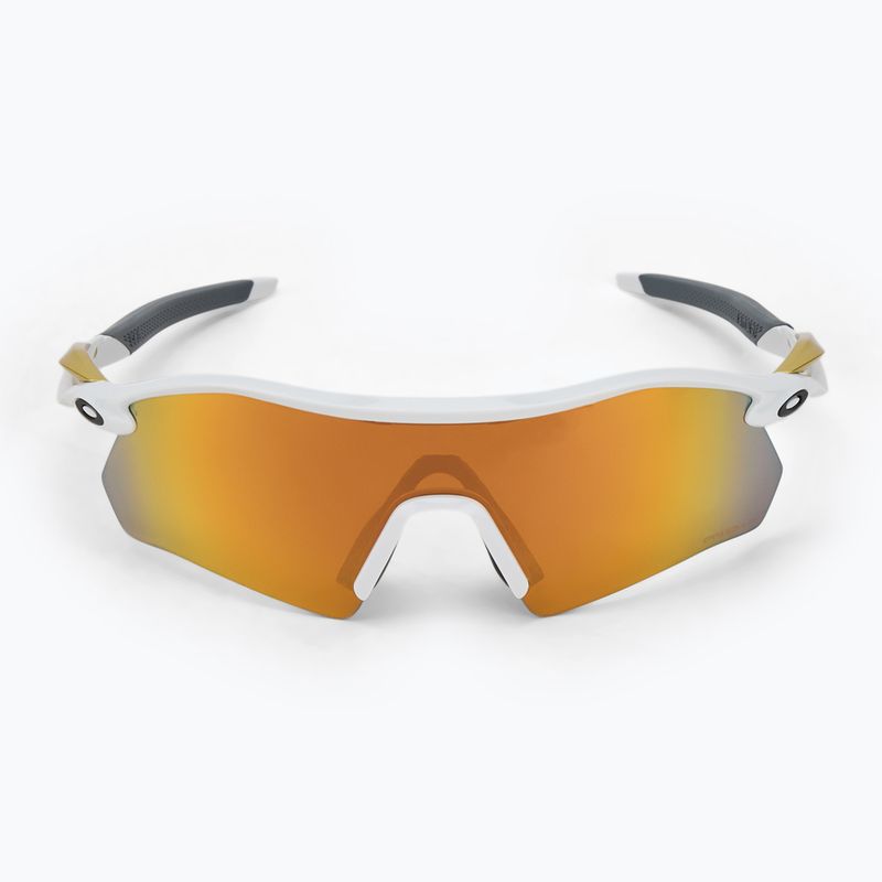 Oakley Radar Platte poliert weiß/prizm 24k polarisierte Sonnenbrille 3