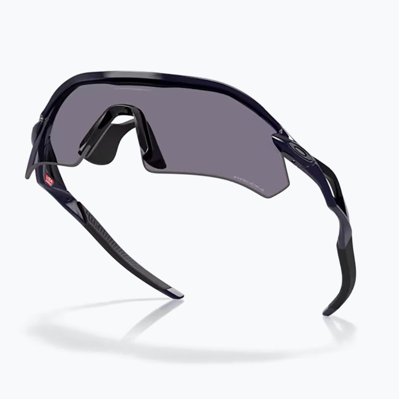 Oakley Radar Plate Sonnenbrille poliert navy/prizm grau 3