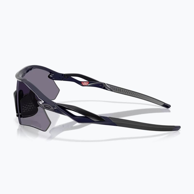 Oakley Radar Plate Sonnenbrille poliert navy/prizm grau 4