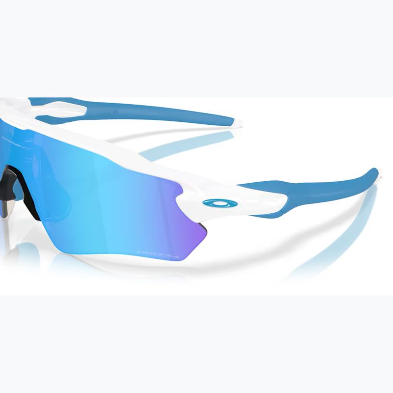 Oakley Radar EV S Path Sonnenbrille poliert weiß/Prisma Saphir 6