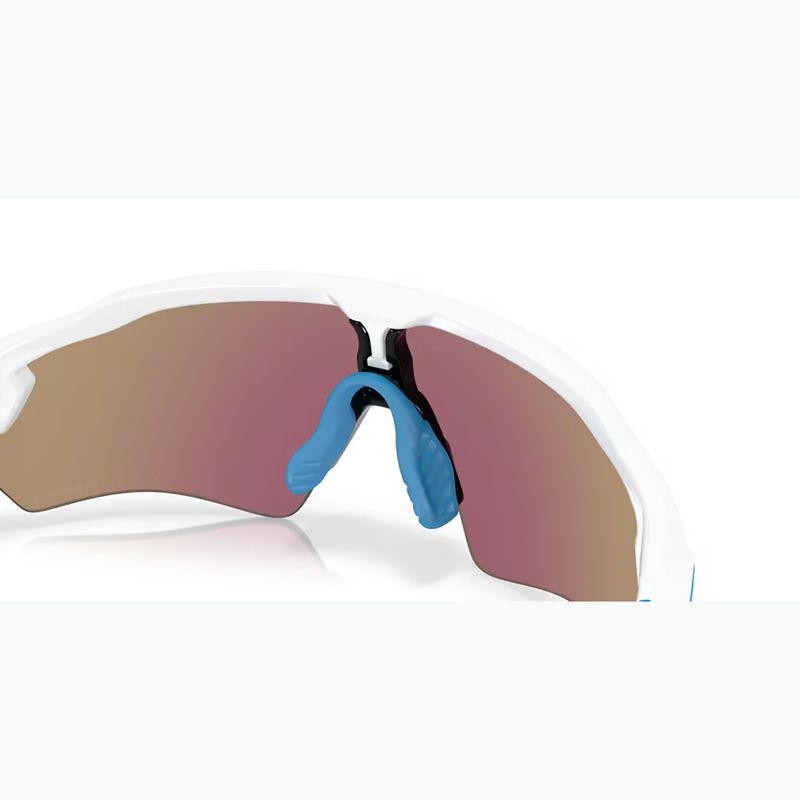 Oakley Radar EV S Path Sonnenbrille poliert weiß/Prisma Saphir 7