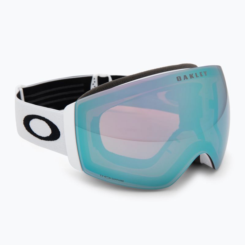 Skibrille Oakley Flight Deck Pro M matte white/prizm sapphire/prizm sage go 2