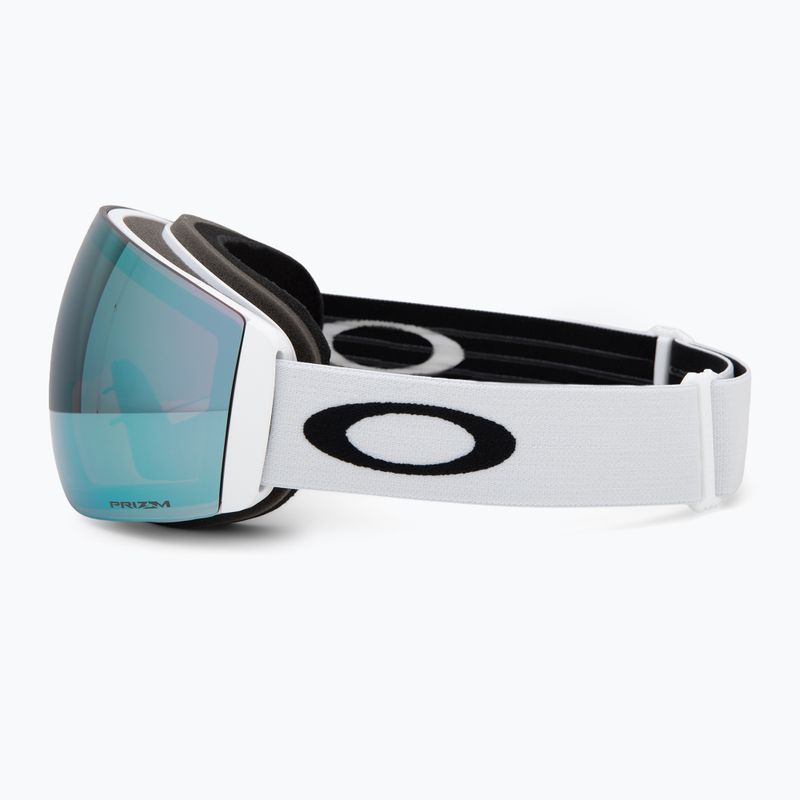 Skibrille Oakley Flight Deck Pro M matte white/prizm sapphire/prizm sage go 5