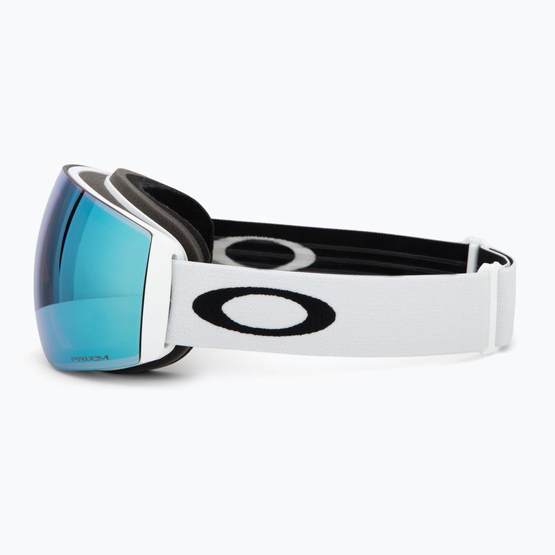 Skibrille Oakley Flight Deck Pro M matte white/prizm sapphire/prizm iced 5