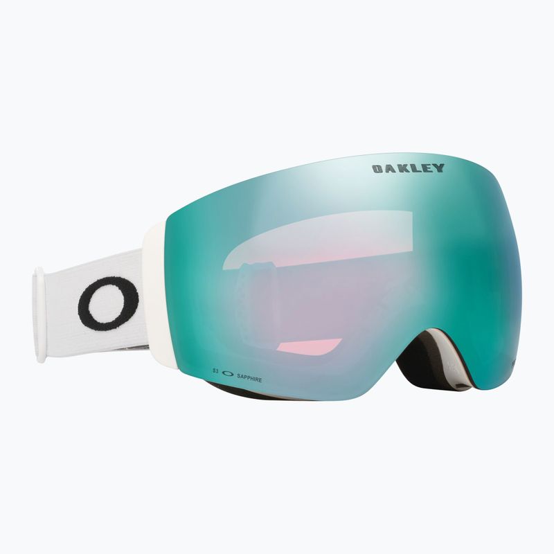Skibrille Oakley Flight Deck Pro M matte white/prizm sapphire/prizm iced 7