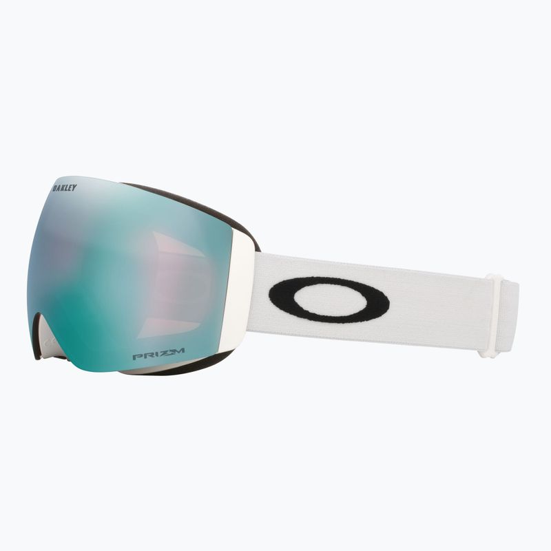 Skibrille Oakley Flight Deck Pro M matte white/prizm sapphire/prizm iced 12