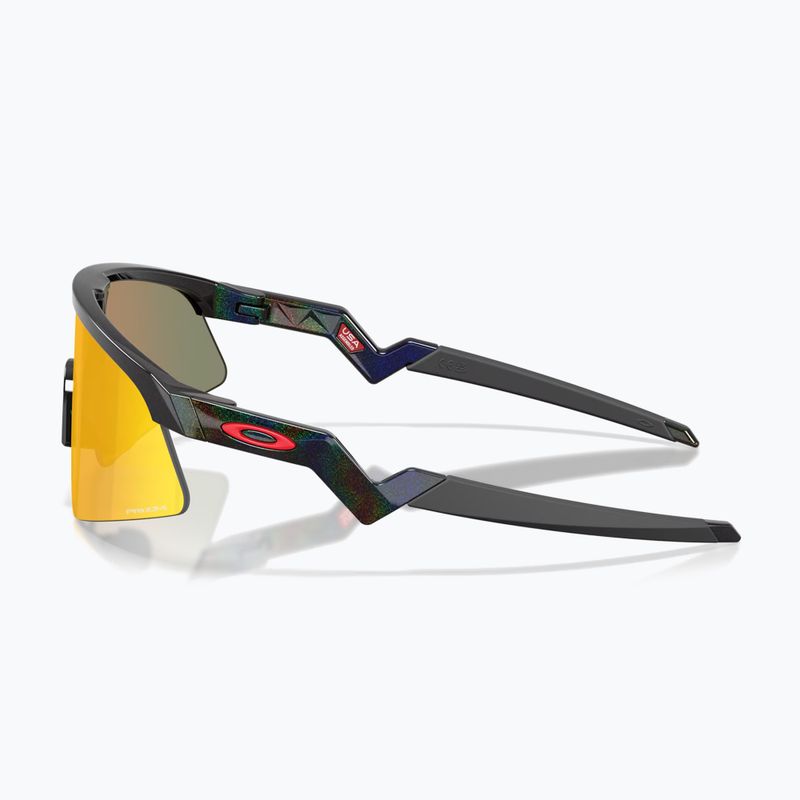 Kinder-Sonnenbrille Oakley Resistor Sweep Dark Galaxy/Prizm Ruby 5