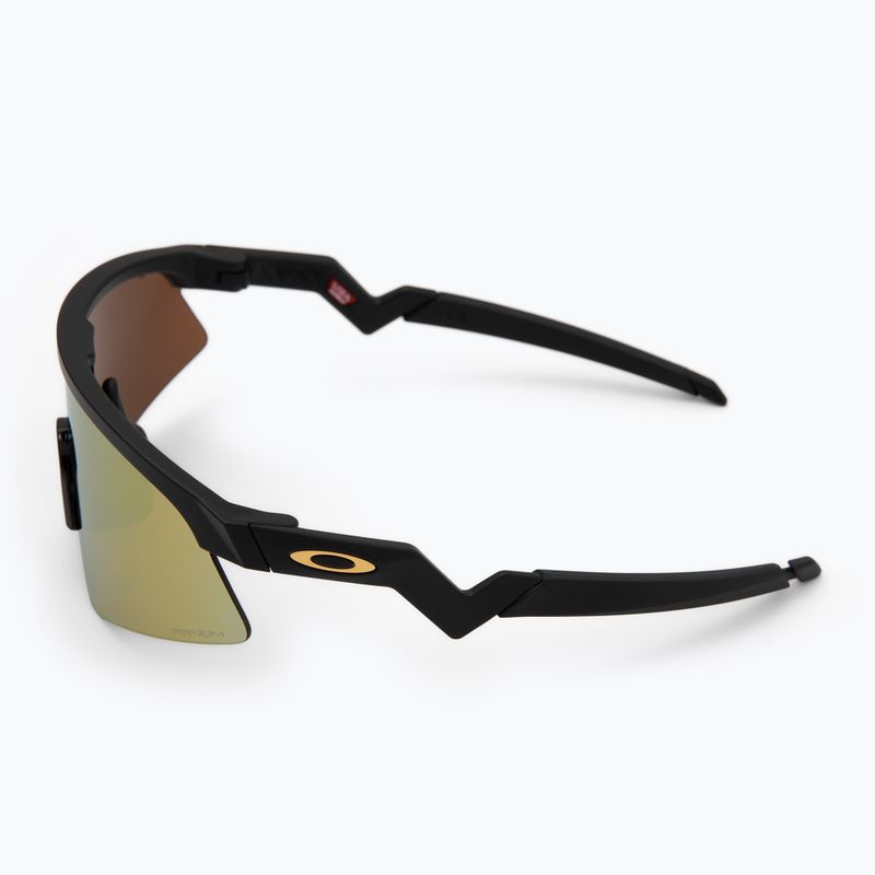 Kinder-Sonnenbrille Oakley Resistor Sweep polished matte black/Prizm 24K 4