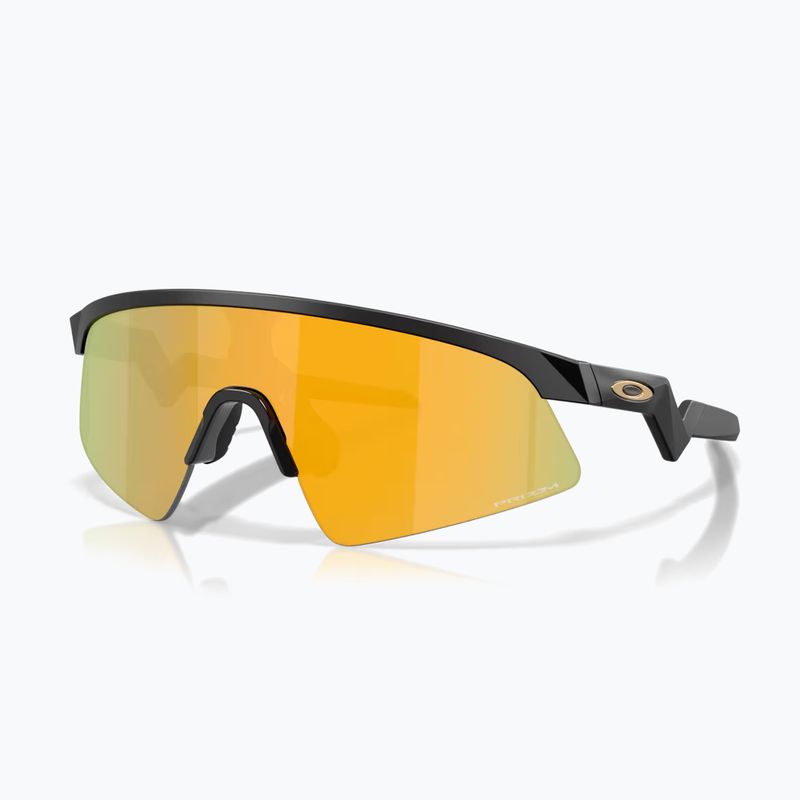 Kinder-Sonnenbrille Oakley Resistor Sweep polished matte black/Prizm 24K