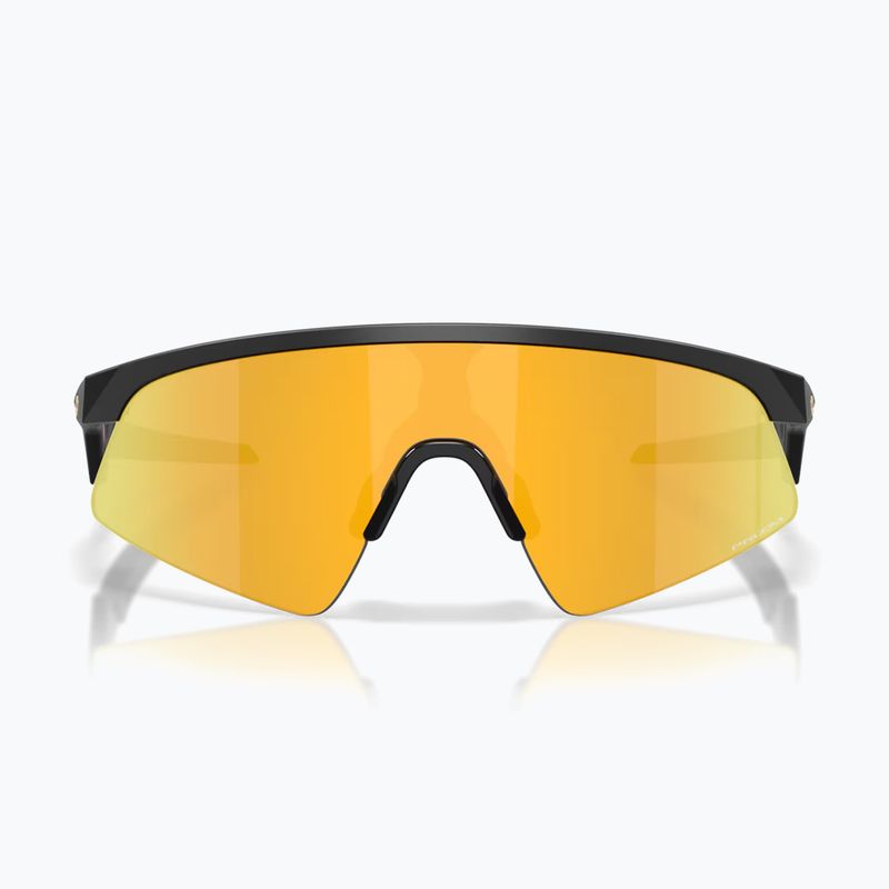 Kinder-Sonnenbrille Oakley Resistor Sweep polished matte black/Prizm 24K 2