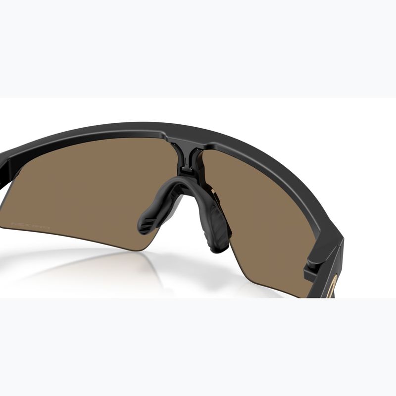 Kinder-Sonnenbrille Oakley Resistor Sweep polished matte black/Prizm 24K 7