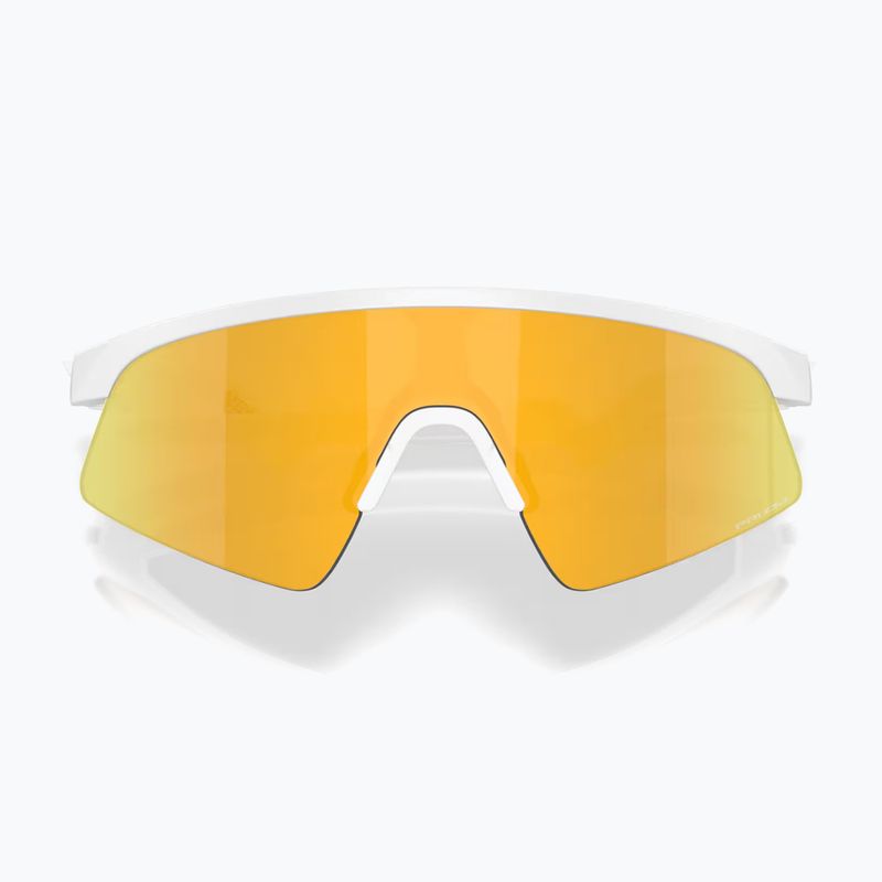 Kinder-Sonnenbrille Oakley resistor sweep matte white/prizm 24k 3