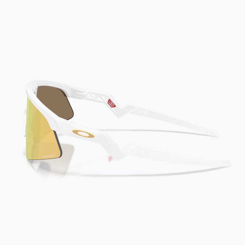 Kinder-Sonnenbrille Oakley resistor sweep matte white/prizm 24k 5