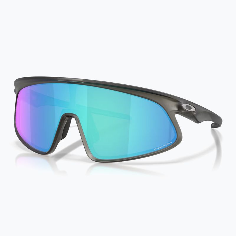 Sonnenbrille Oakley RSLV 141 matte grey smoke/prizm sapphire