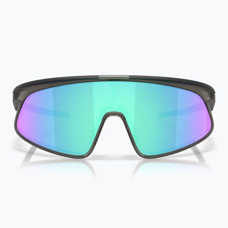 Sonnenbrille Oakley RSLV 141 matte grey smoke/prizm sapphire 2