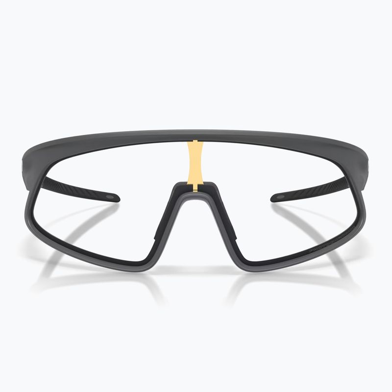 Sonnenbrille Oakley RSLV 141 matte carbon/clear to black iridium photo 2