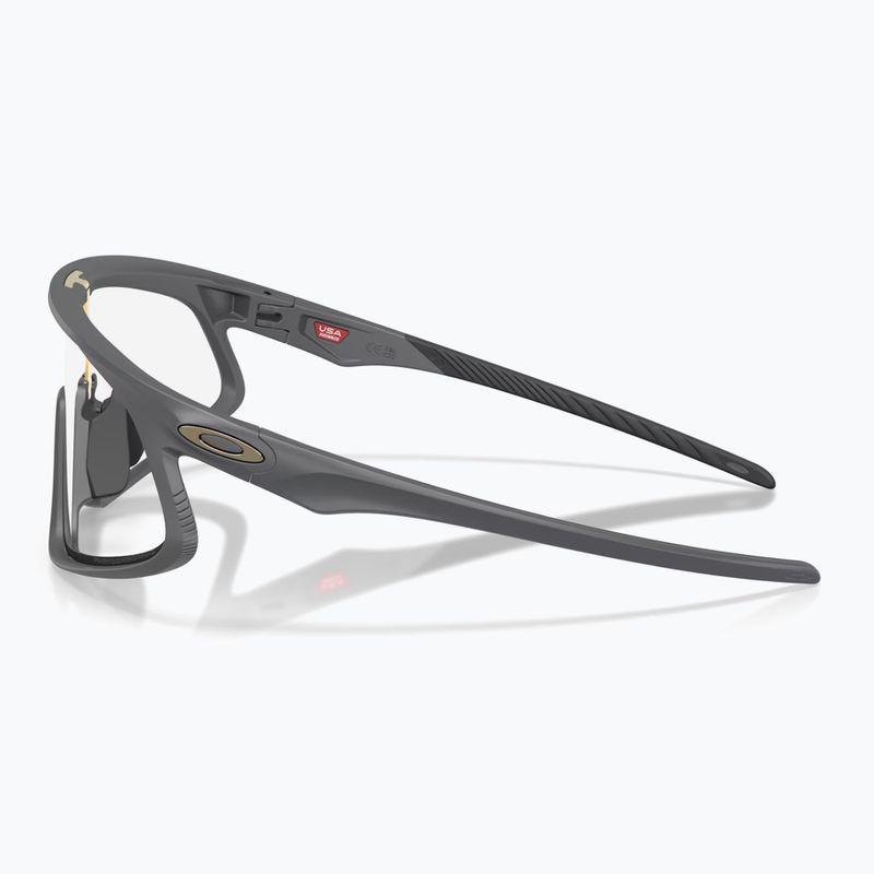 Sonnenbrille Oakley RSLV 141 matte carbon/clear to black iridium photo 3