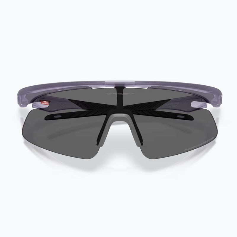 Sonnenbrille Oakley RSLV Lite matte trans lilac/clear to black iridium photo 7