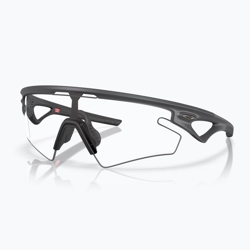 Sonnenbrille Oakley Sphaera Slash carbon/clear to black iridium photochromic