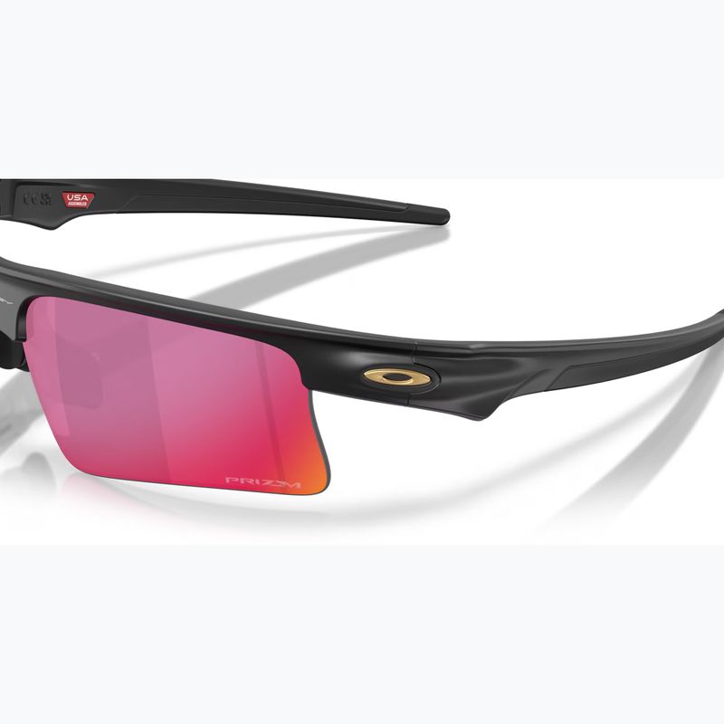 Sonnenbrille Oakley Bisphera Speed matte black/prizm road 6
