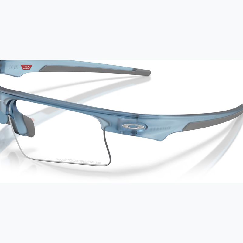 Sonnenbrille Oakley Bisphera Speed matte trans stone 6
