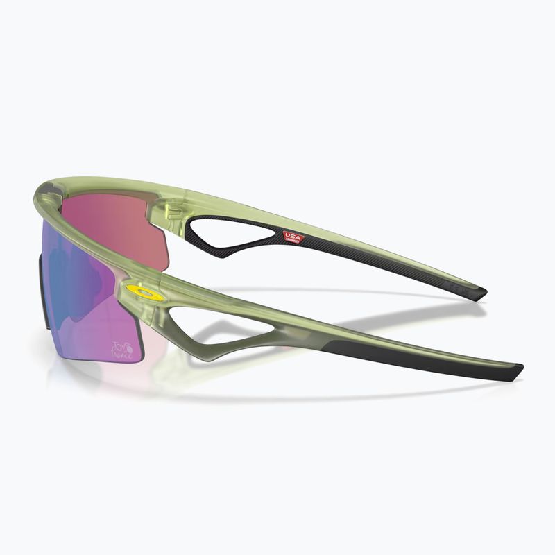 Sonnenbrille Oakley Sphaera Strike Tour De France matte fern/prizm road jade 3