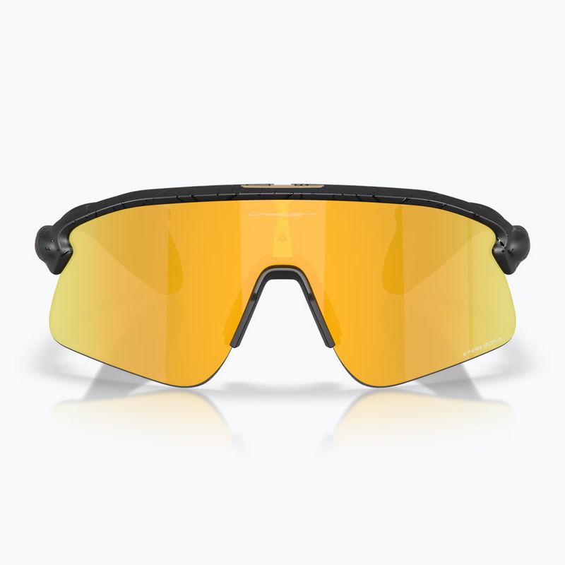 Sonnenbrille Oakley Stunt Devil matte black splatter/prizm 24k 2