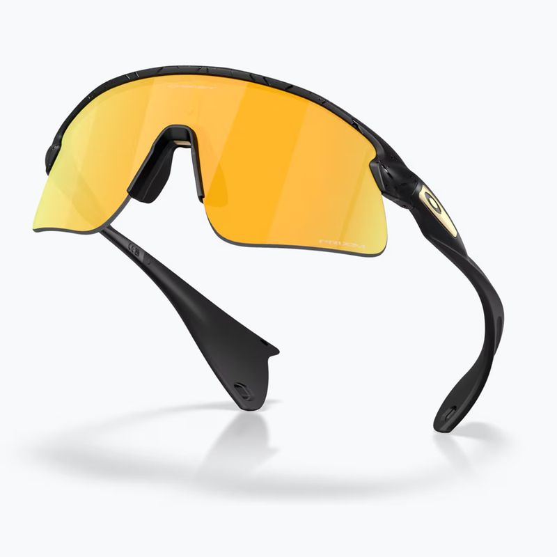 Sonnenbrille Oakley Stunt Devil matte black splatter/prizm 24k 4