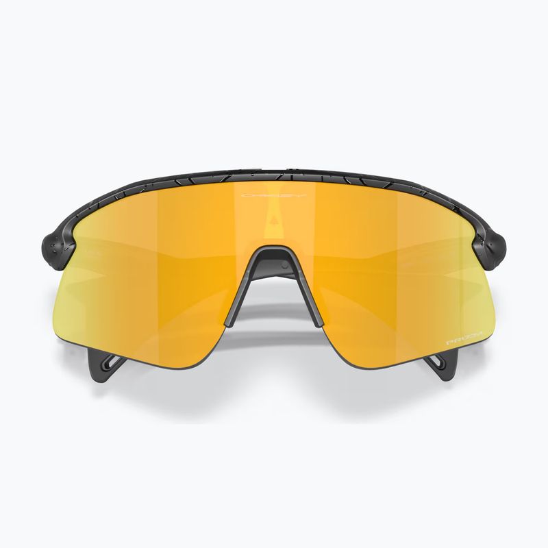Sonnenbrille Oakley Stunt Devil matte black splatter/prizm 24k 5