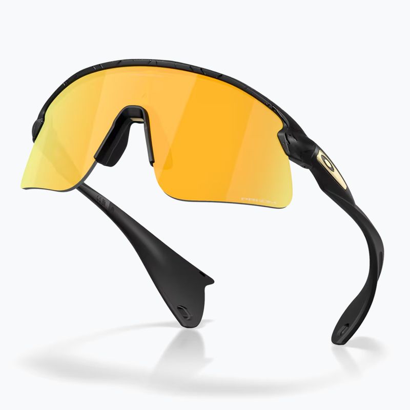 Sonnenbrille Oakley Stunt Devil S matte black splatter/prizm 24k 4