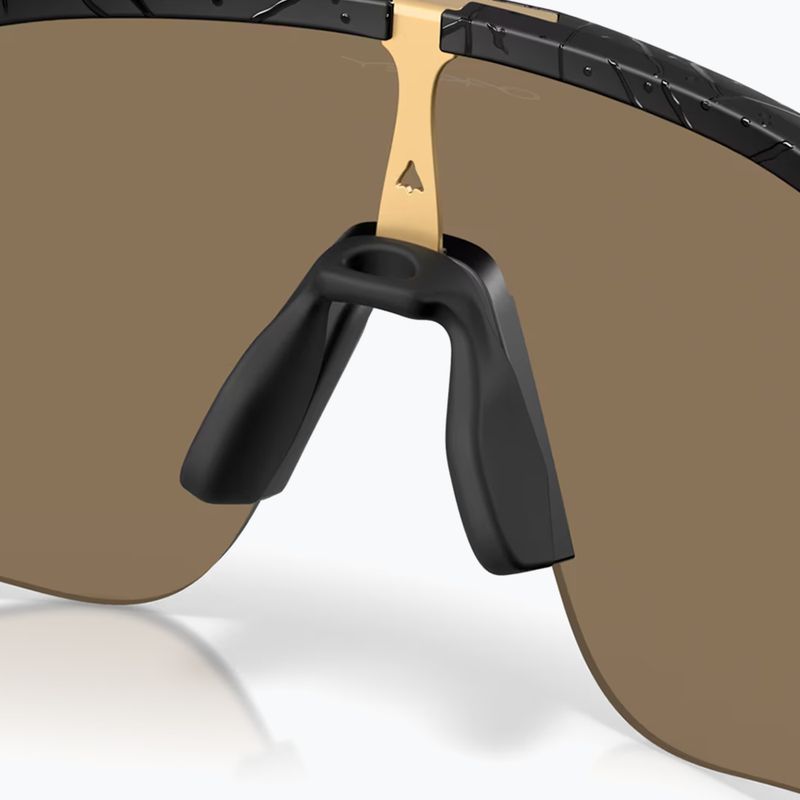 Sonnenbrille Oakley Stunt Devil S matte black splatter/prizm 24k 7