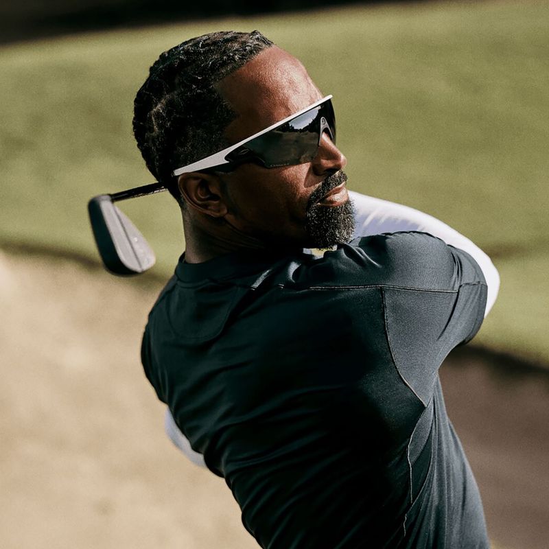Sonnenbrille Oakley Meta Vanguard white/prizm black 9