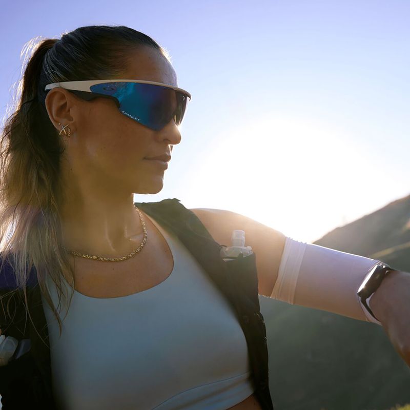 Sonnenbrille Oakley Meta Vanguard white/prizm sapphire 9