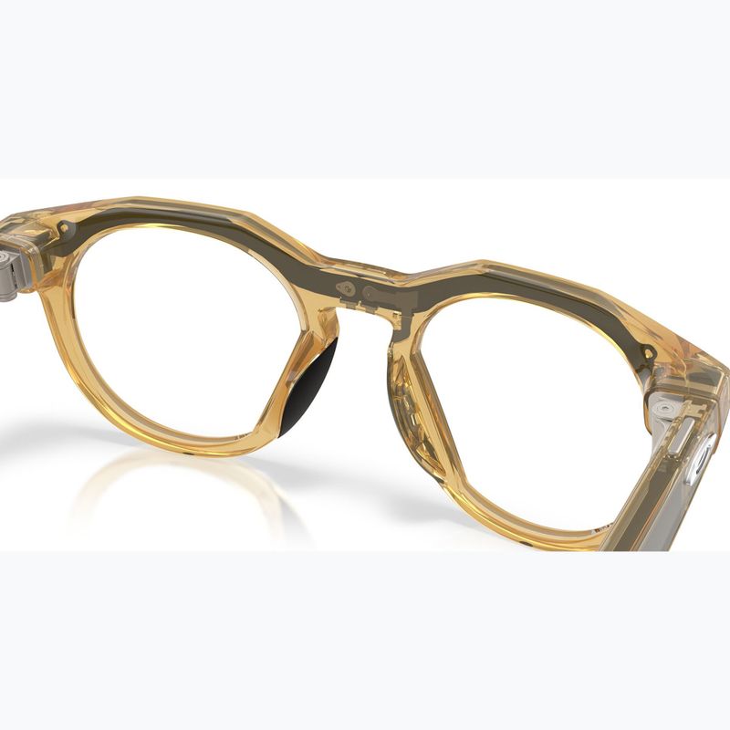 Brille mit Kamera Oakley Meta HSTN light curry/transitions brown 10