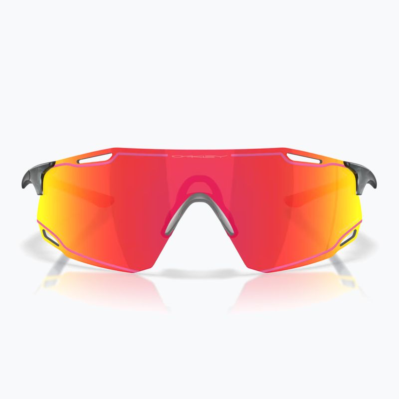 Sonnenbrille Oakley Cybr Dyno matte crystal black/prizm ruby with pink ink 2