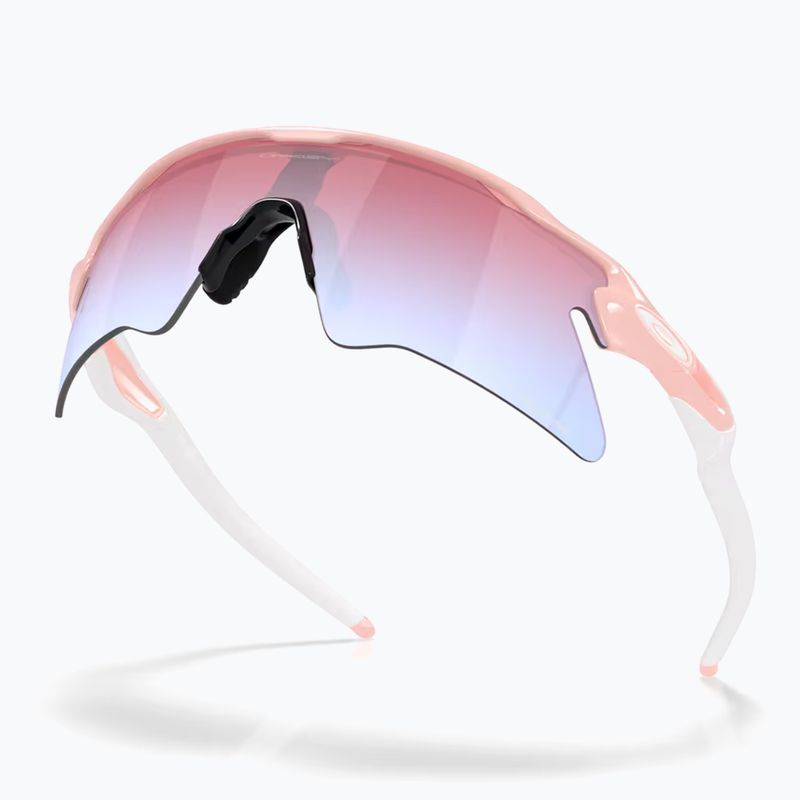 Sonnenbrille Oakley Radar EV Heater pink milkshake/prizm snow sapphire 4