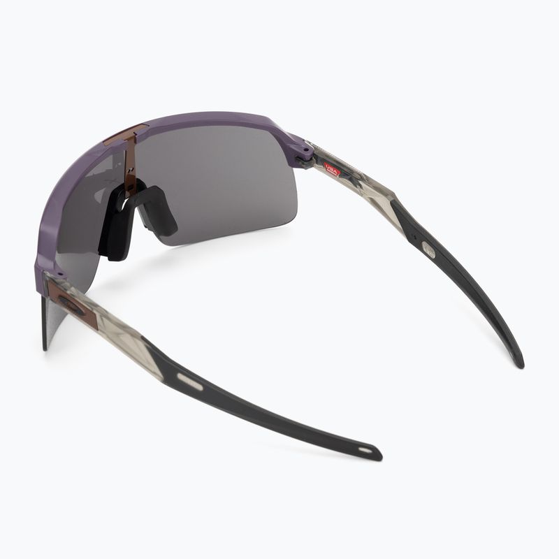 Sonnenbrille Oakley Sutro Lite matte aubergine/prizm grey 2