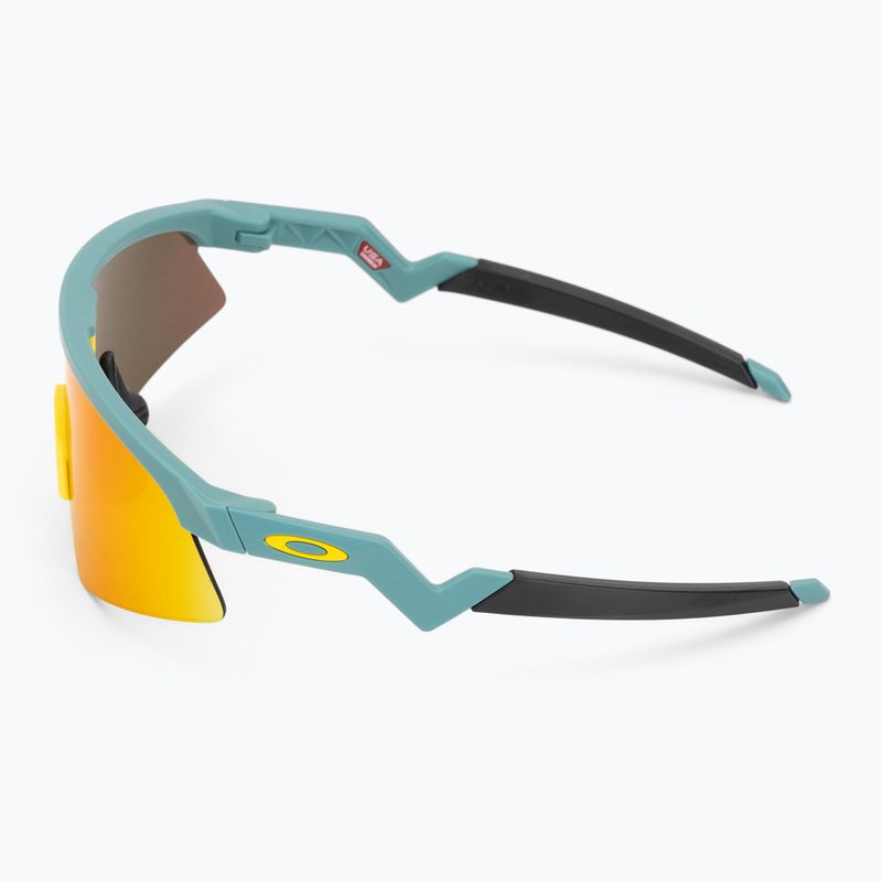 Kinder-Sonnenbrille Oakley Resistor Sweep matte pacific/prizm ruby 4