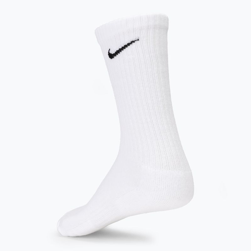 Nike Everyday Cushioned Crew Socken 3 Paar weiß/schwarz 2