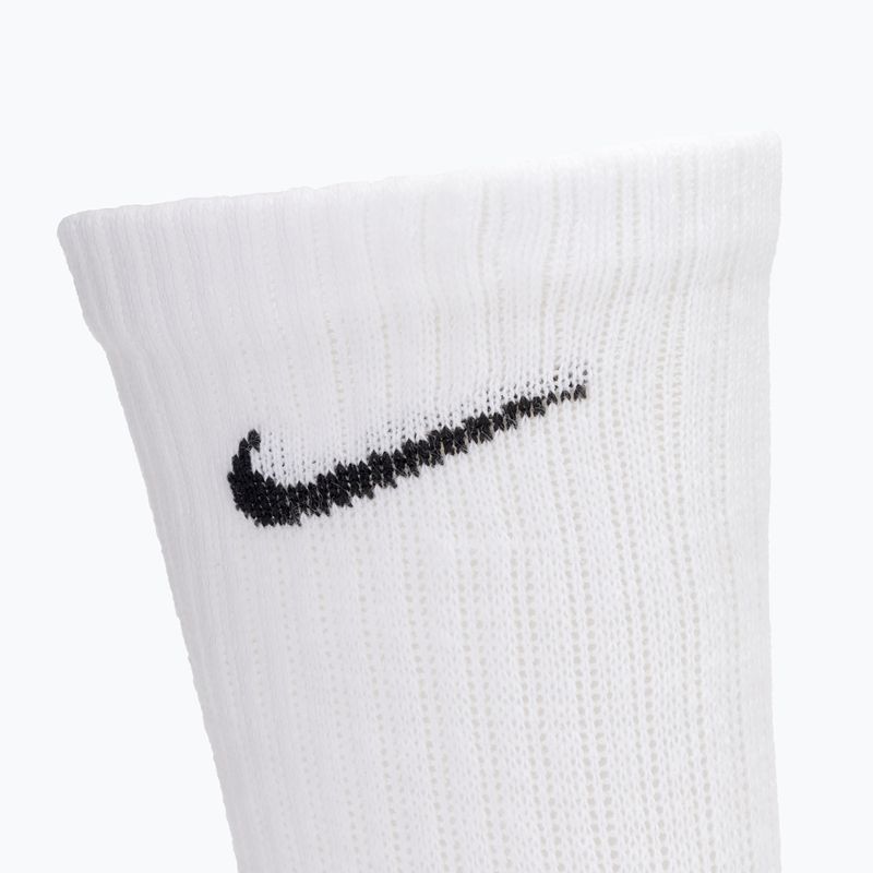Nike Everyday Cushioned Crew Socken 3 Paar weiß/schwarz