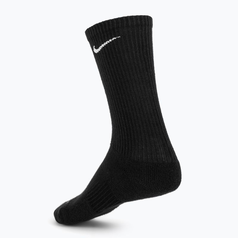 Socken Nike Everyday Plus Cushioned 3er-Pack black/white 2
