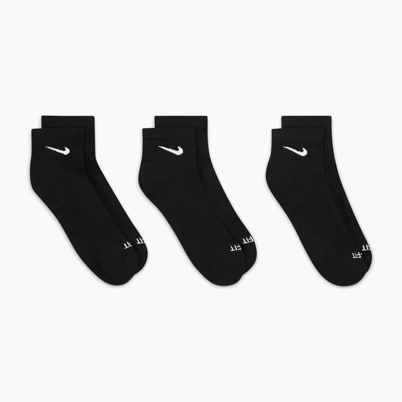 Nike Everyday Plus Cushioned Ankle Socken 3er-Pack black/white 4