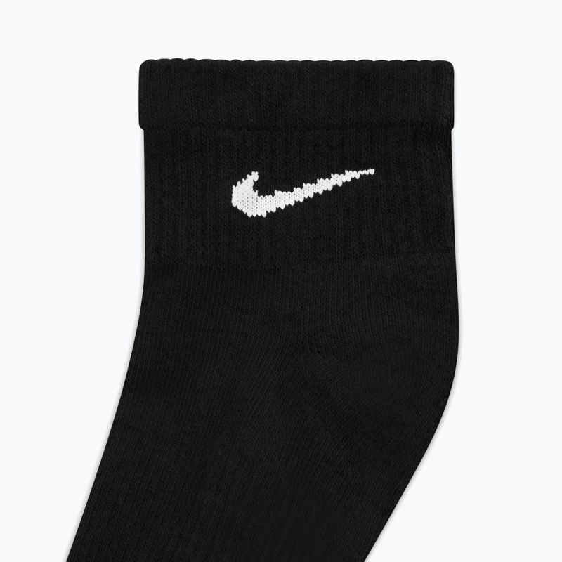 Nike Everyday Plus Cushioned Ankle Socken 3er-Pack black/white 5