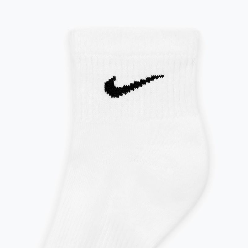 Socken Nike Everyday Plus Cushioned Ankle 3er-Pack white/black 4