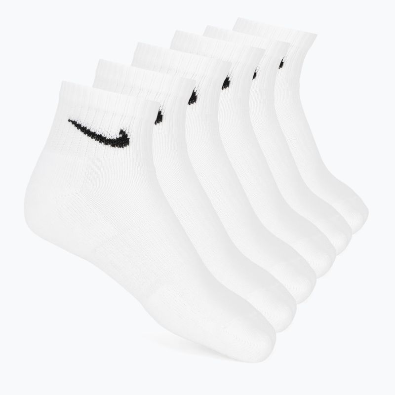 Socken Nike Everyday Cushioned 6er-Pack white/black